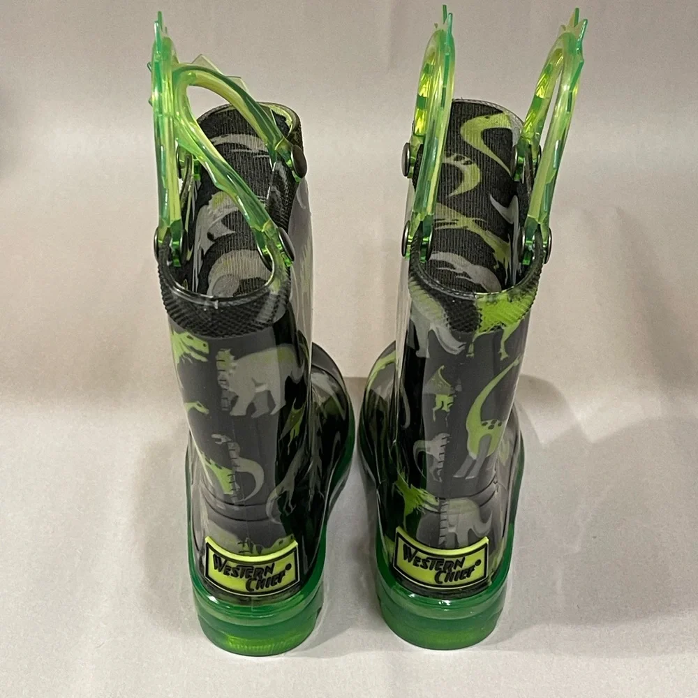 Wetern Chief Toddler Wade Dino Rain Boot